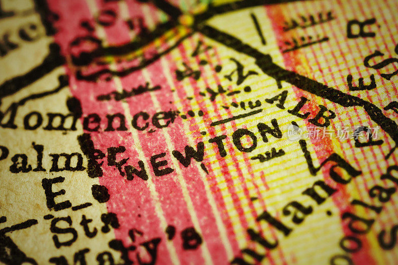 Newton |印第安纳县地图